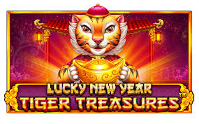 Lucky New Year - Tiger Treasures slot on Social Tournaments